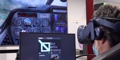 Indra desarrolla un sistema de simulacin basado en realidad virtual para formar pilotos